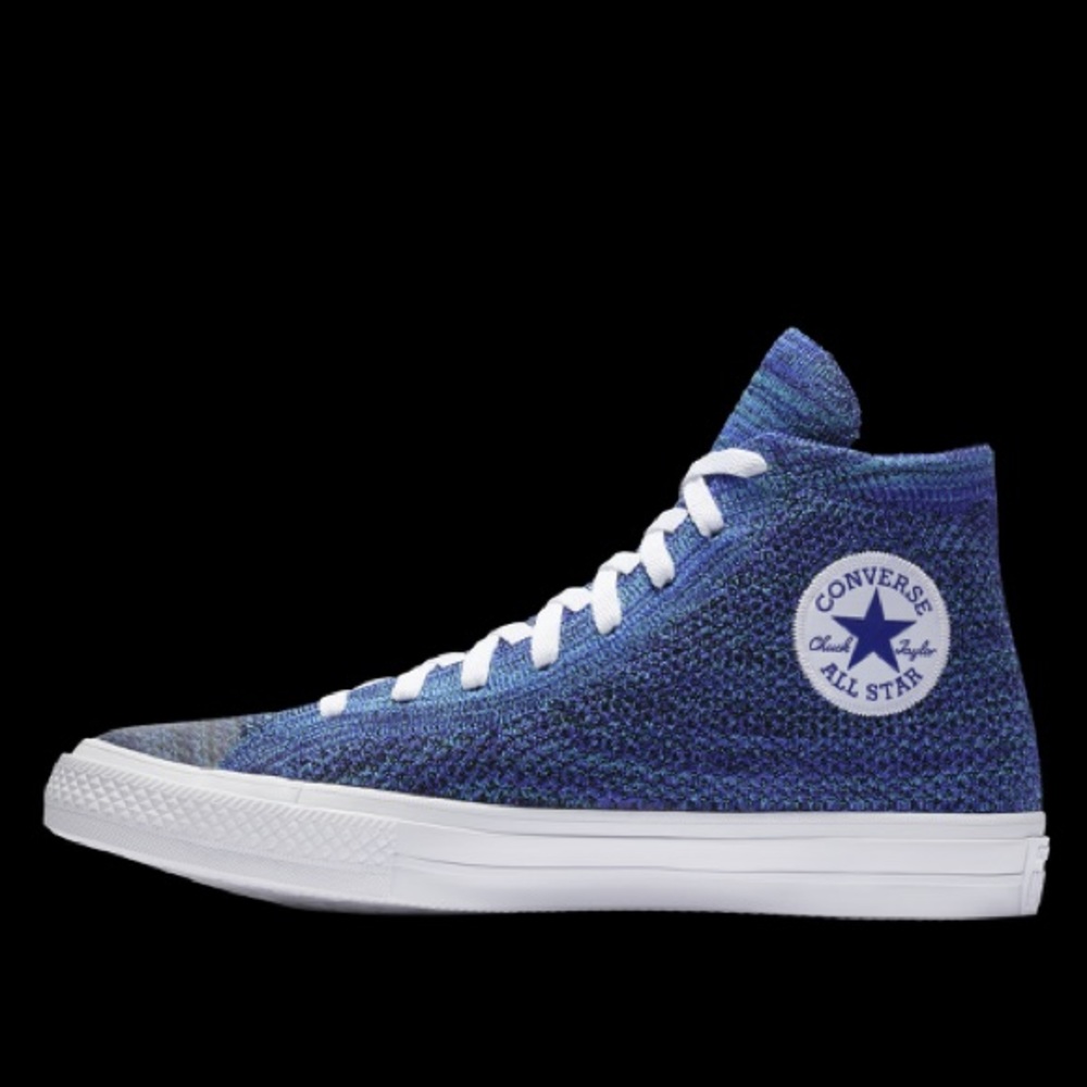 Chuck Taylor x Nike Flyknit Sole Blue 9 NEW